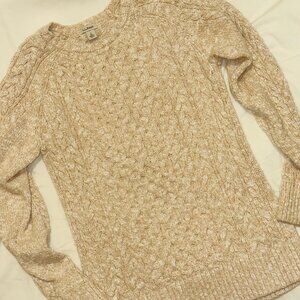 L.L. Bean 100% cotton sweater